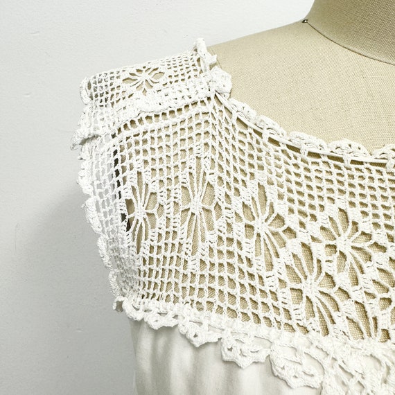 Vintage Camisole with Crochet Trim | Early 1900s … - image 3