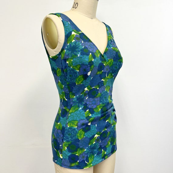 Vintage 60s Bathing Suit | Womens One Piece Swim … - image 2