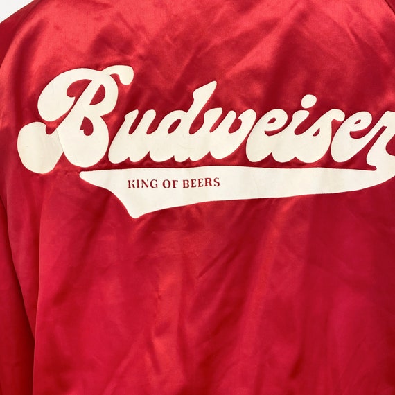 Budweiser top jacket vintage