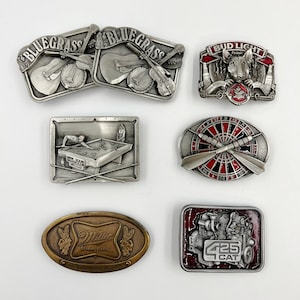 Vintage 80s Belt Buckle | Bergamot Brass Works
