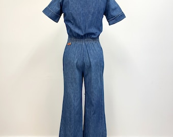 スキー vintage old mont-bell jumpsuits bt Vintage Denim Jumpsuit