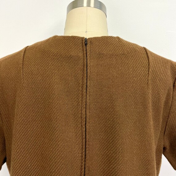 1960's Vogue Basic Drop Waist Dress with Slim or Bell Shaped Sleeves - Bust 36