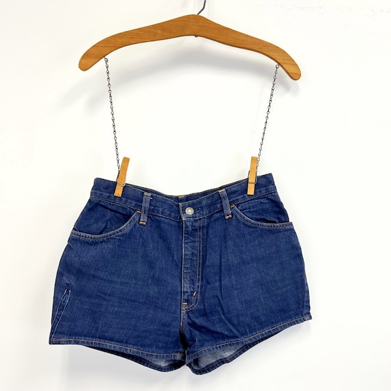Vintage 1970s Levis for Gals Deinim Shorts | Zip F