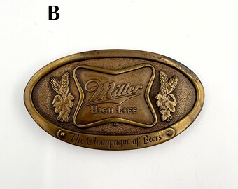Boucle De Ceinture Vintage Montana Bergamot - En Laiton - Occasion (état Voir Photo)