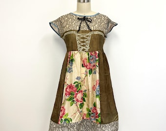 Vintage 1930s Halloween Costume | Princess Dress |  Milkmaid Costume | Womens Size Small