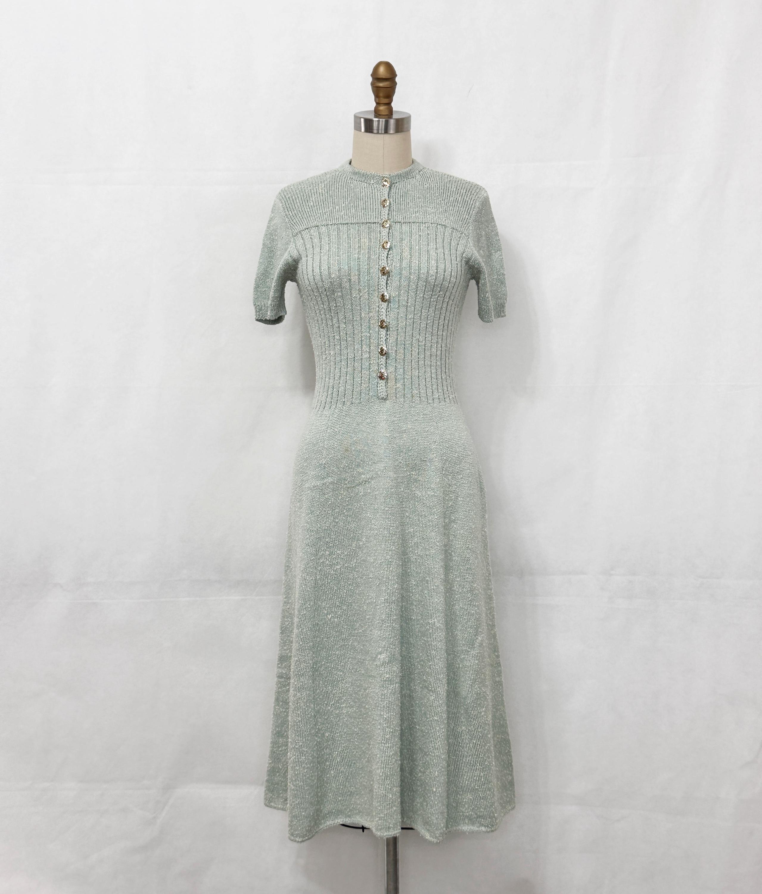 St John Green Dress - Etsy