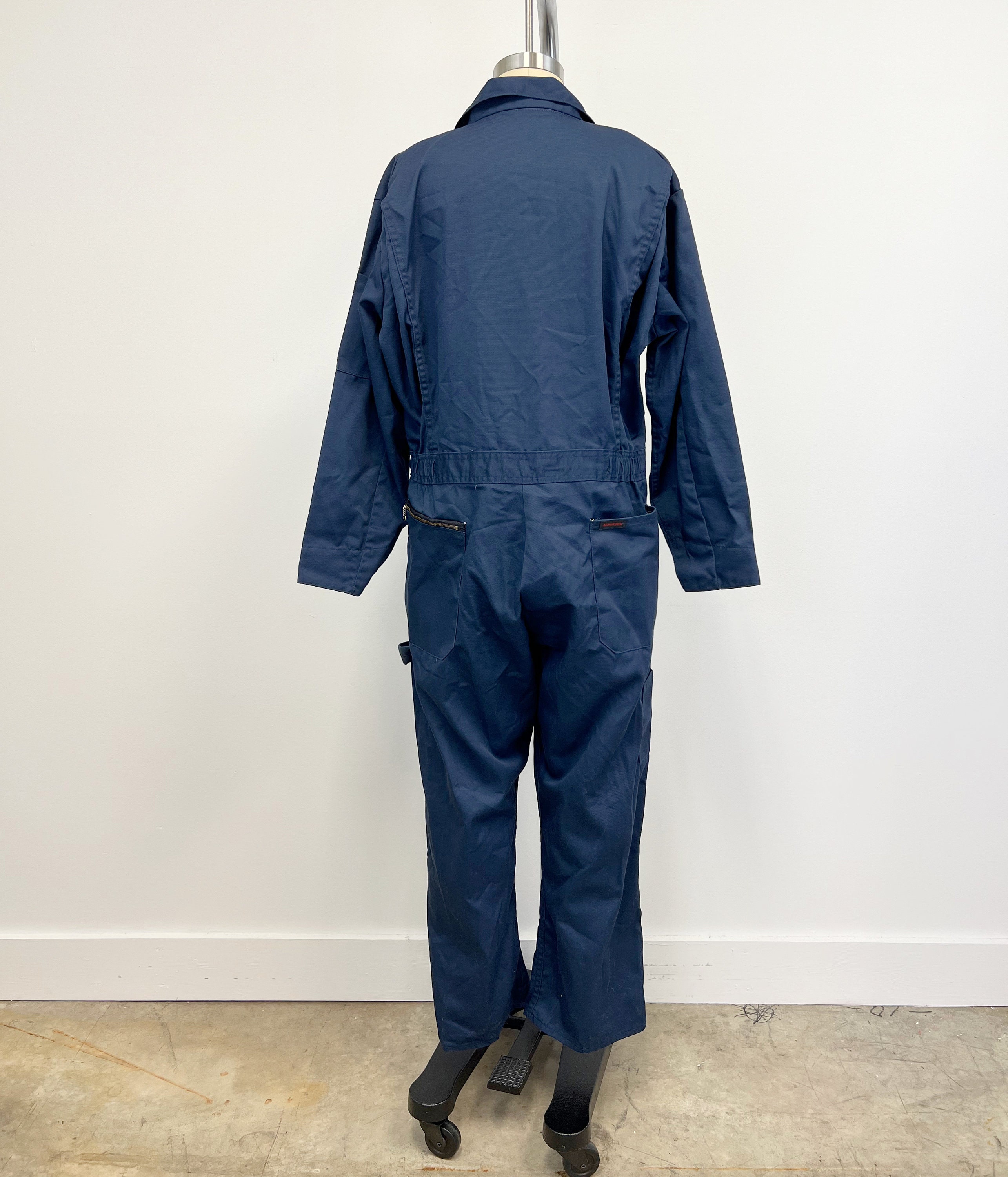 Vintage 80s Dickies Coveralls | Navy Blue Boiler Suit | Zip Vintage 80s Dickies Coveralls | Navy Blue Boiler Suit | Zip
