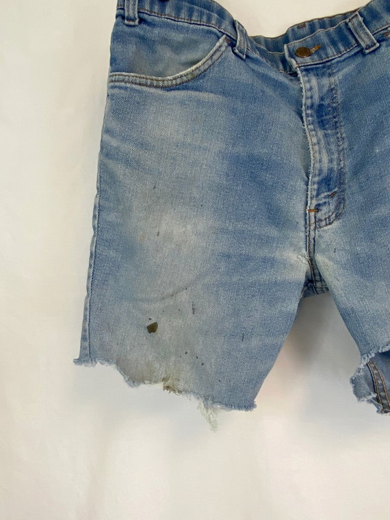 Vintage Levi's Cut Offs | Faded and Frayed Denim … - image 3