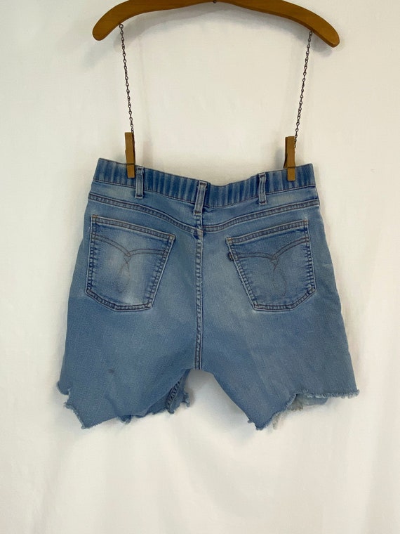 Vintage Levi's Cut Offs | Faded and Frayed Denim … - image 7