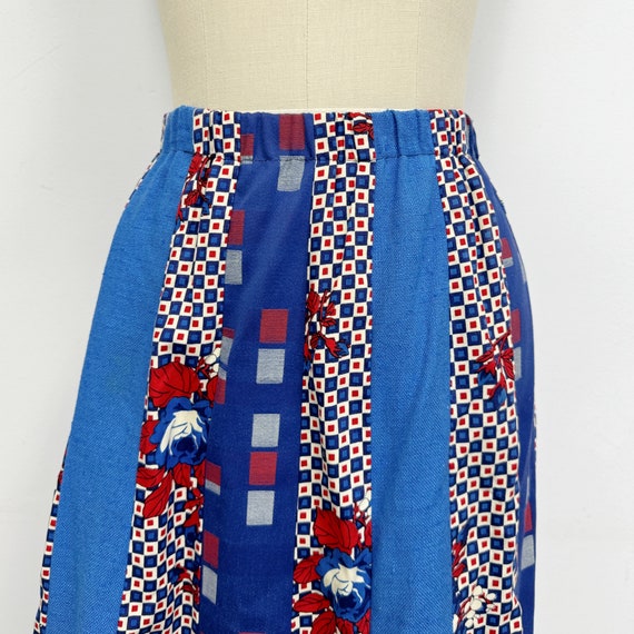 Vintage Chessa Davis Patchwork Max Skirt | Peddle… - image 4