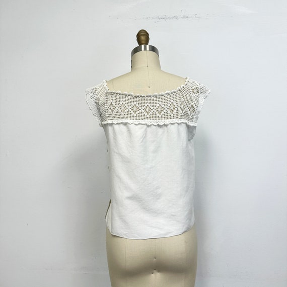 Vintage Camisole with Crochet Trim | Early 1900s … - image 9
