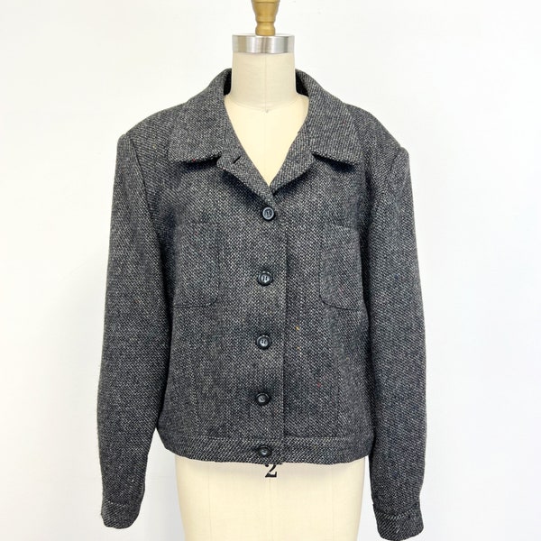 Wool Cropped Jacket - Etsy