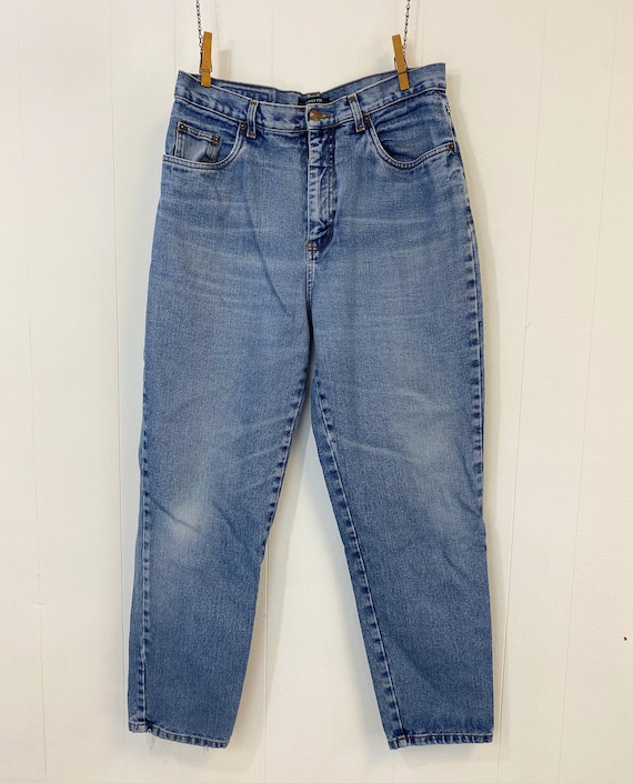 Vintage 80s High Waist Jeans | Easy Fit Bill Blass