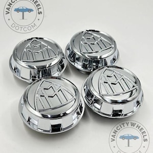 Maybach 60mm AMG Chrome Surround Wheel Center Cap, Maybach 60mm Size Car Emblem Logo Wheel Center Hub Rim Caps Cover For Amg Mercedes Benz
