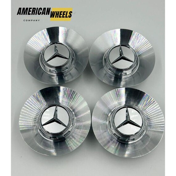 Mercedes W222 C217 AMG Center Cap – Best 145mm/68mm Silver