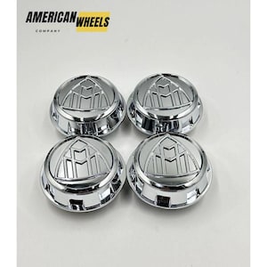 Mercedes Benz MB 60mm AMG Chrome Surround Wheel Center Cap, 60mm Size Car Emblem Logo Wheel Center Hub Rim Caps Cover For Amg Mercedes Benz