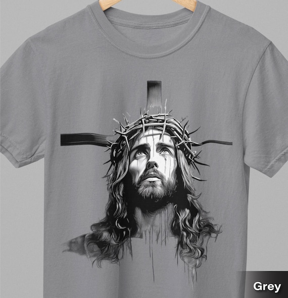 Jesus Christ Comfort Colors Tee: Christian Streetwear Shirt - Etsy