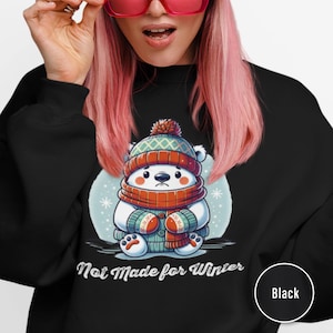 Not Made for Winter polar bear sweater