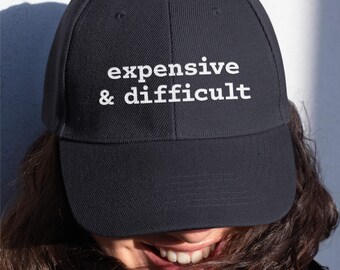 Embroidered Sarcastic Humor Hat, Funny Adult Cap - Etsy