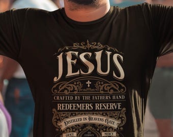 Jesus Redeemers Reserve Graphic T-Shirt - Comfort Colors Christian Tee