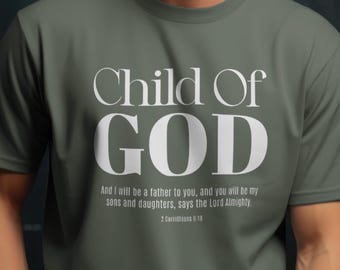 Child of God T-Shirt: Unisex Christian Streetwear