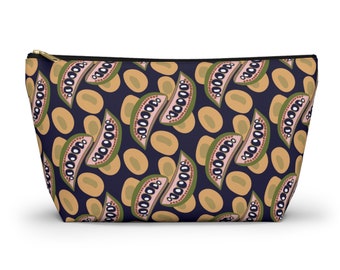 Bean Pod Accessory Pouch w T-bottom