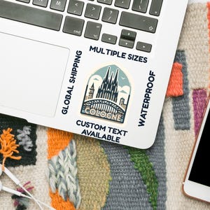 Cologne Sticker