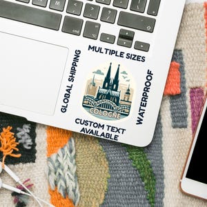 Cologne Sticker
