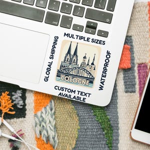 Cologne Sticker
