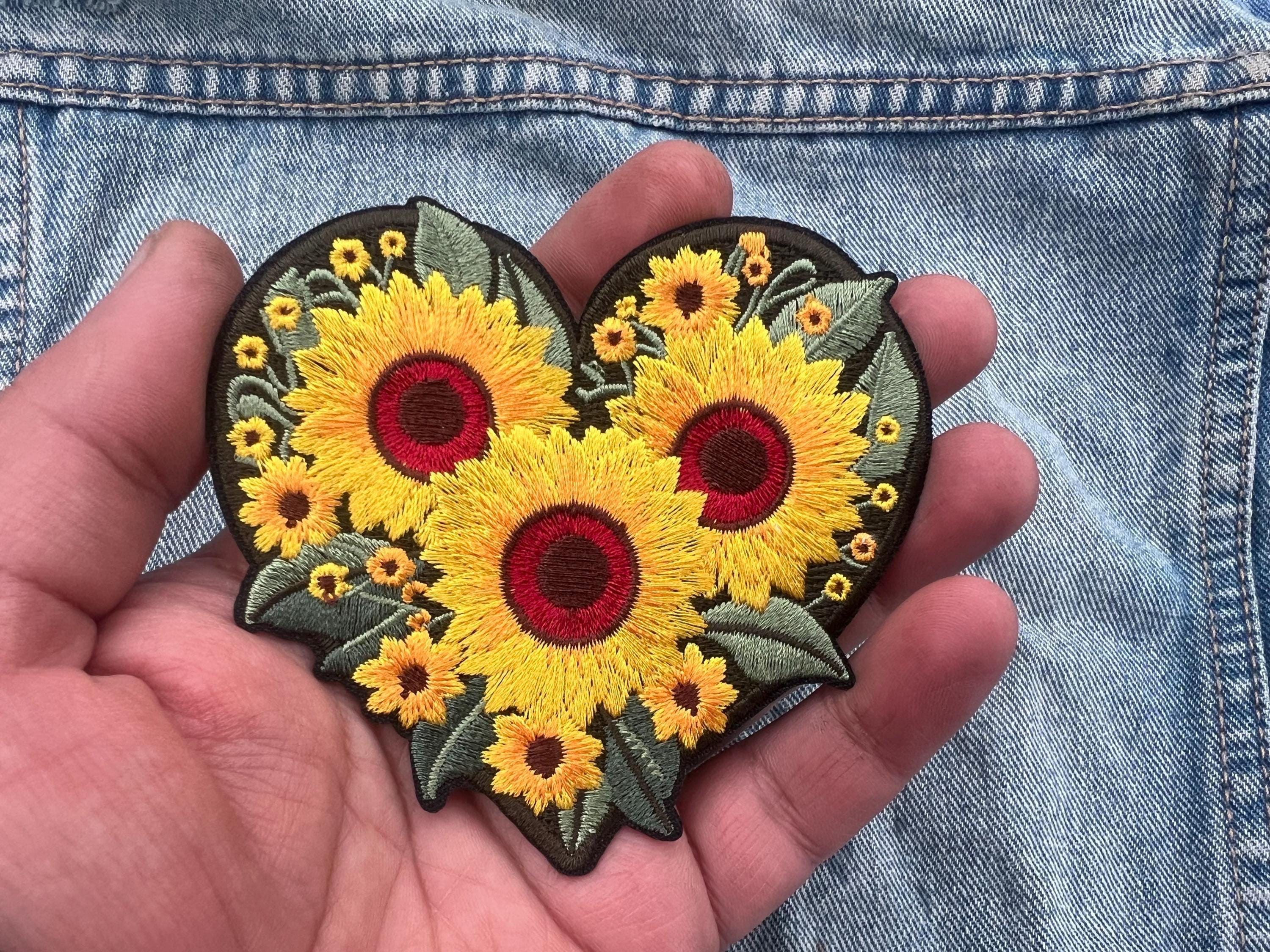 20 Pezzi Fiori Sulle Toppe da Cucire su Ricamo Applique Topp8552