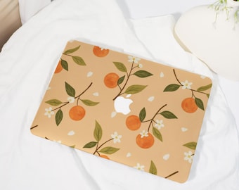 Orange Tree,MacBook Shell Case Cover For New Neo MacBook Pro16/14 Air13/15 A3404, Apple Laptop Case,26/25/24 M1/2/3/4 Protective Case