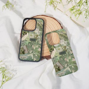 Green World,iPhone Case for iPhone 16 15 14 13 12 Pro Max Plus Mini,iPhone Xs Max Xr Pro SE Case,Lens All Inclusive,Unique iPhone Cover
