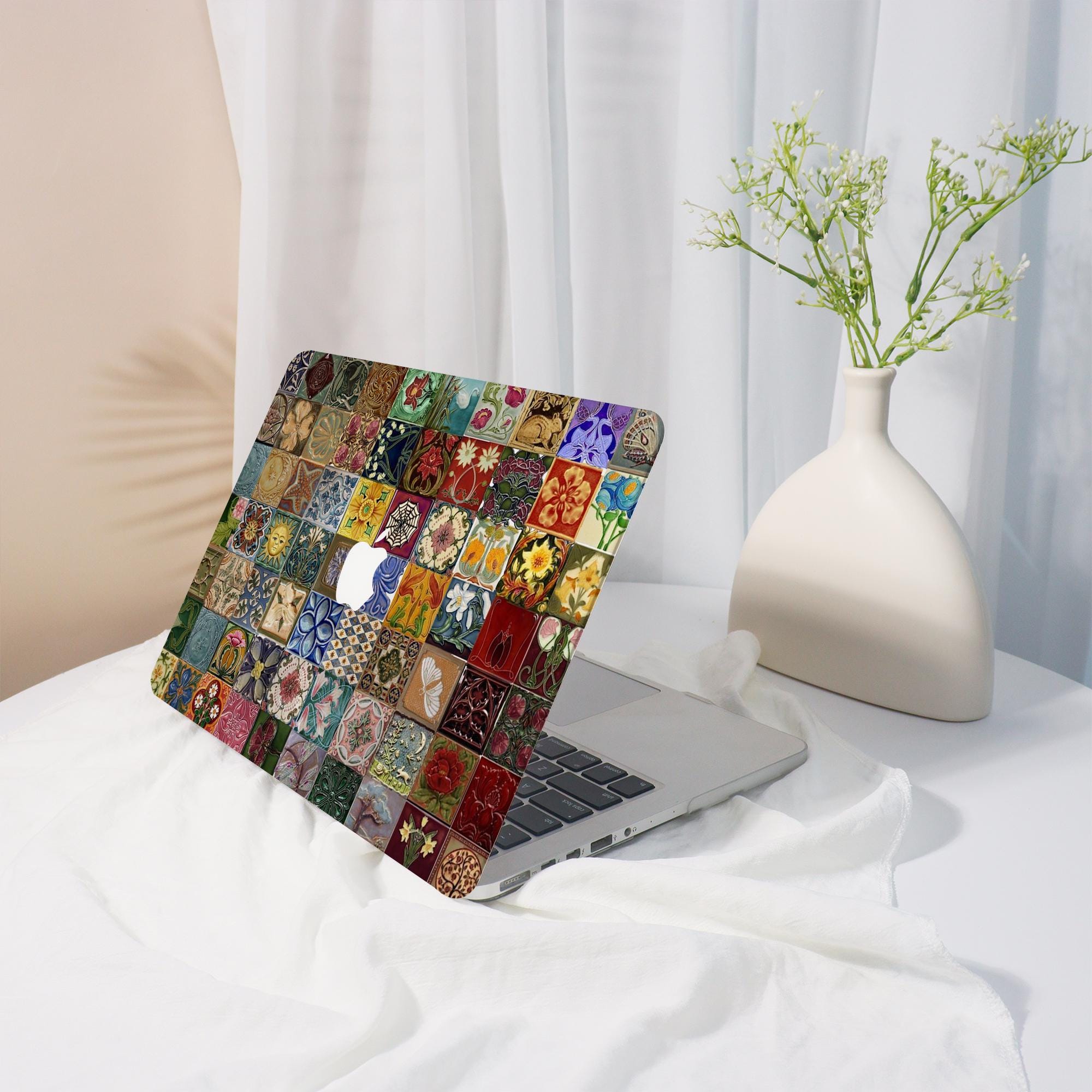 Vintage Tile,macbook Shell Case Cover for New MacBook Pro13 14 M1 M2 ...
