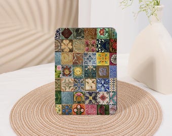 Floral Patchwork,Kindle Case,All new Kindle 2022/24Case,Kindle Paperwhite11/12th 7"6.8"inch Case,Kindle Colorsoft,Kindle10/11/12thGen Cover