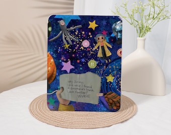 Coraline,IPad Case With Pencil Holder For iPad10/9/8/7th Air5/4, Pro 12.9,Mini6/7,10.2" 10.9" 11" 12.9 inch,iPad2024/2025,iPad Cover