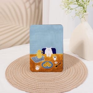 Breakfasting,Kindle Case,All new Kindle 2022/2024 Case,Kindle Paperwhite 10/11/12th 7"6.8"Case,Kindle Colorsoft,Kindle 10/11/12 Gen Cover