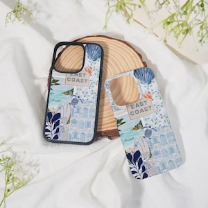 East Coast,iPhone Case for iPhone 16 15 14 13 12 Pro Max Plus Mini,iPhone Xs Max Xr Pro SE Case,Lens All Inclusive,Unique iPhone Cover