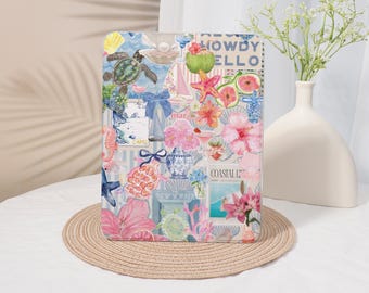 illustrations,IPad Case With Pencil Holder For iPad 10/9/8/7th Air 5/4, Pro 12.9,Mini6/7,10.2" 10.9" 11" 12.9 inch,iPad2024/2025,iPad Cover