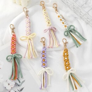 マクラメ ポルト クレ フルール マルグリット