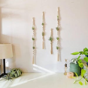 サスペンション Porte-Plantes en Macramé pour Plantes