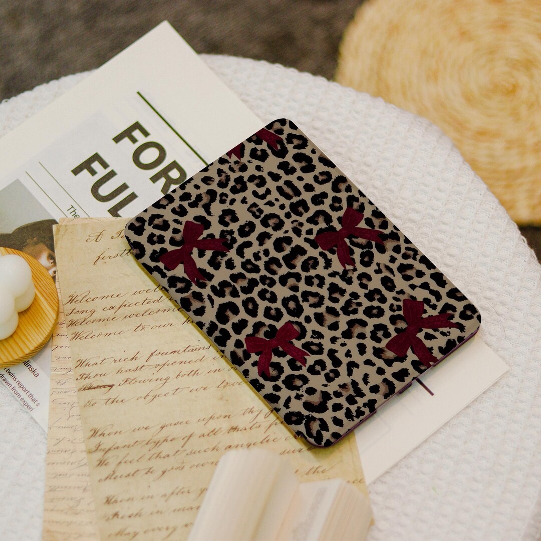 Custodia Flip Supporto Tablet In Pelle Per Amazon Kindle 8° 10° Bianco - Foto 2