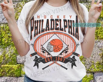 Vintage Philadelphia   Hockey  PNG, NHL design png, hockey PNG for tee, Hockey Team png, Philadelphia  png