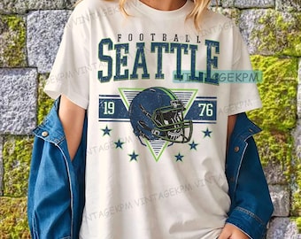 Vintage style Seattle Football shirt, Football shirt,Seattle football sweatshirt, Game day Football,American football tee
