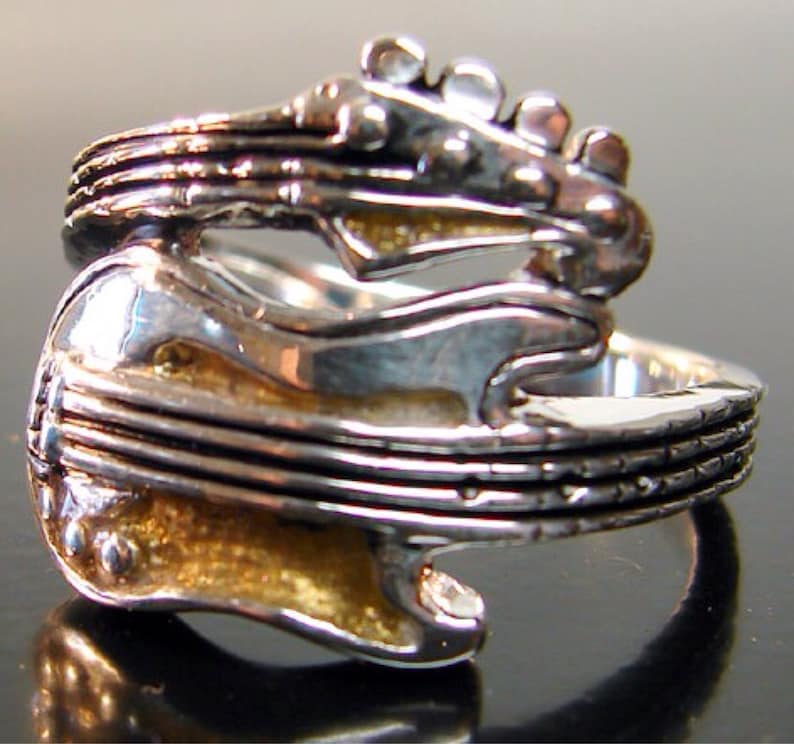 BASS GUITAR RING Etsy