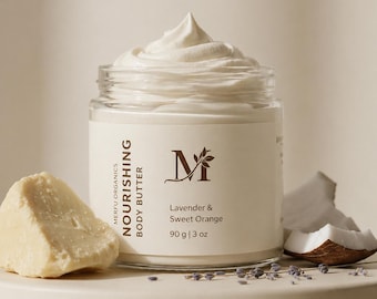 Lavender body butter for dry skin