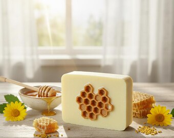 Natural soap Honey oat soap -unscented