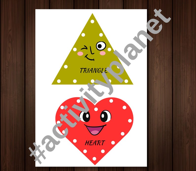 Shapes Printable Lacing Cards, Toddler Fine Motor Skill Activity ...