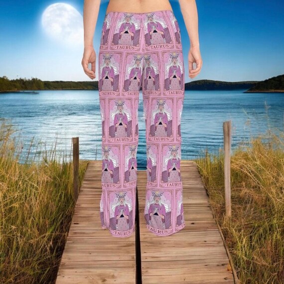 Pantalones de pijama del zodiaco Tauro, pantalones de dormir