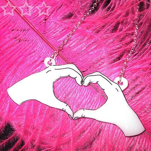 Hand Stamped Heart Necklace – Hayden B. Jewelry