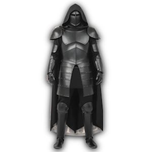 Handmade Leather Armor Ensemble for Medieval Knights - Medieval Armor Costume - Battle Armor Jacket -Suit of armor - Halloween costume.